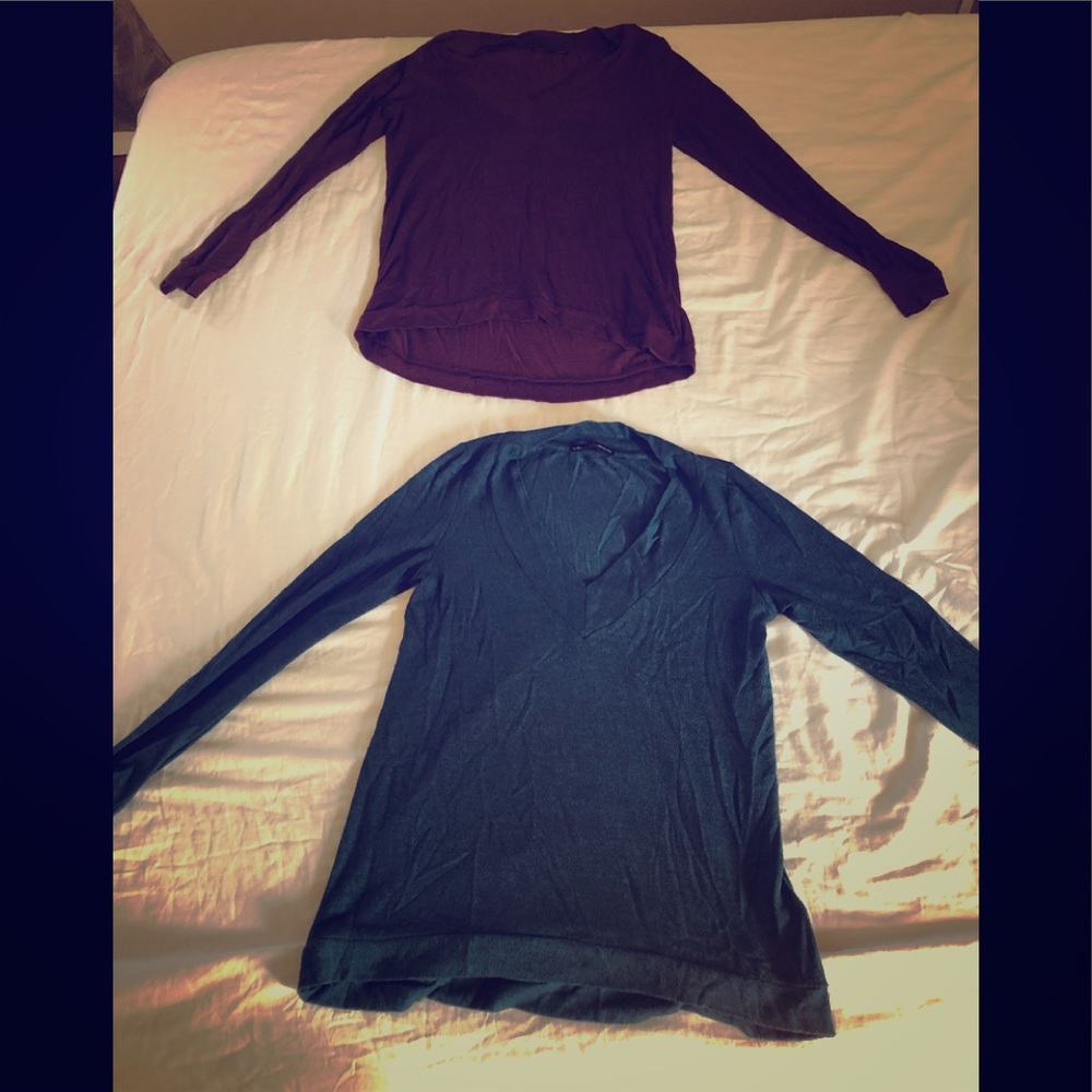 Two Harlowe & Graham sweaters